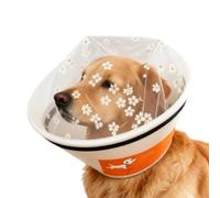 Dog Cone Collar - Anti Bite Recovery Collar, Adjustable Net Shield