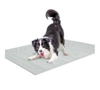 Dog Cool Mat, Double Sided Pad, Gentle Ice, Wear Resistant Fabric, Lightweight Foldable Design, Ideal for Floor Relaxation, Car Seat Cooling, Outdoor Crate Comfort