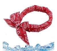 Dog Cooling Bandana - Reusable Washable Neck Wrap | Summer Dog Ice Towel Scarf for Puppy Small Medium Large Breed Indoor Outdoor Home Travel Daily Picnic Hiking