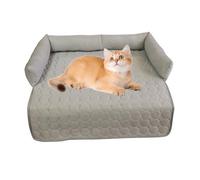 Dog Cooling Bed - 90x90cm Summer Cooling Dog Mat | Washable Cat Sleeping Beds | Cool Puppy Cushion Mats | Cool Down Puppy Bed for Summer Home Office Apartment Living Room Study Backyard Garden Patio