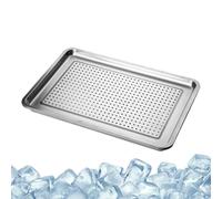Dog Cooling Bed - Stainless Steel Breathable, Cot Frame Structure, Six Ice Packs, Refreshing Pet Cot | Durable Elevated Base, Essential Equipment For Crate Chennel