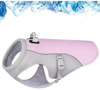 Dog Cooling Jacket,Manteau rafraichissant Chien,Gilet De Refroidissement Respirant pour Chien - Veste D'été Confortable et Réglable avec Bande Réfléchissante - Convient aux Chiens-C||XL