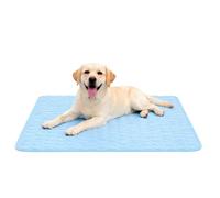 Dog Cooling Mat, Breathable & Durable Cooling Mat for Dogs Cats Indoor/Outdoor, Long-Lasting Coolness, Foldable & Washable Pet Blanket (S(70X55cm))