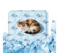 Dog Cooling Mat - Breathable Washable Thickened Portable Cooling Mat | Cat Dog Bed Mat for Puppies Cats Crate Cage Kennel Floor Sofa Car Seat Travel Camping Outdoor Hot Summer Weather