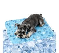 Dog Cooling Mat - Breathable Washable Thickened Portable Cooling Mat | Cat Dog Bed Mat for Puppies Cats Crate Cage Kennel Floor Sofa Car Seat Travel Camping Outdoor Hot Summer Weather