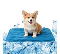 Dog Cooling Mat - Breathable Washable Thickened Portable Cooling Mat | Cat Dog Bed Mat for Puppies Cats Crate Cage Kennel Floor Sofa Car Seat Travel Camping Outdoor Hot Summer Weather
