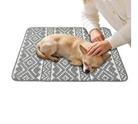 Dog Cooling Mat - Cooling Dog Beds, Comfortable Soft Universal for Car, Sleeping Pad with Pressure Activated Gel, Pet Temperature Regulation Gear with Breathable Fabric, Reliable Mat for Resting