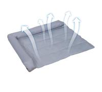 Dog Cooling Mat - Coussin de refroidissement pour animaux de compagnie | Coussin de sommeil respirant Keep Pets Cool in Hot Summer Double-Sided Use for Kennel Crate Home Travel Sleeping Cushion