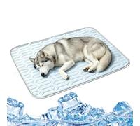 Dog Cooling Mat - Coussin lavable pliable Scratch-Proof Cushion | Ice Silk | Indoor Dog Cooling Ice Silk Pad for Sleeping Resting Camping Travel Backyard Kennel Sofa Floor