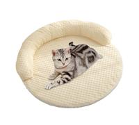 Dog Cooling Mat, Ice Silk Cold Cushion, Washable Anti-Slip Design, Soft Summer Comfort Pad for Puppies, Cats, Backyard, Car Travel, Family Picnic, Hotel Stay, Veterinary Recovery, 19.69x19.69 inches