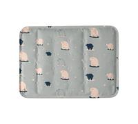 Dog Cooling Mat, Portable Sleeping Pad Crate Blanket for Summer Pets