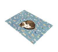 Dog Cooling Mat - Washable Pet Blanket, Long-Lasting Cooling Dog Bed for Chilling, Thermal Reduction Blanket, Pet Accessory with Arctic-Flair, Refreshing Tool for Soothing, Resting and Relaxing