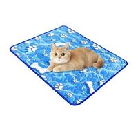 Dog Cooling Pad - Breathable Self-Cooling Washable Pet Mat Moisture-Wicking | Dog Crate Pad for Puppies Kittens Balcony Floor Sofa Kennel Outdoor Travel Car Seat Camping