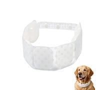 Dog coolingCollar 60×5.5×1cm Ice coolingNeck Wrap for Pets - Lightweight 185g Adjustable coolingBand for Dogs | Summer Heat Relief Dog Scarf, Breathable Reusable coolingCollar for Small Medium Lar