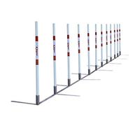Dog Copenhagen Agility Run Slalom Couloir d'Entraînement Accessoire pour Chien