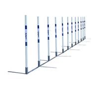 Dog Copenhagen Agility Run Slalom Couloir d'Entraînement Accessoire pour Chien