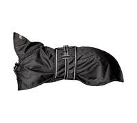 Dog Copenhagen Back-on-Track Manteau Imperméable pour Chien Noir 46 cm