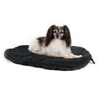 Dog Copenhagen Back-on-Track Matelas de Voyage en Welltex pour Chien Noir 55 x 60 cm