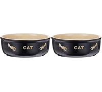 Dog Copenhagen Nobby Gamelle en céramique pour Chat (Lot de 2)