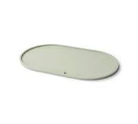 DOG Copenhagen Tapis de gamelle pour Chien - Tapis d'alimentation en Silicone - Tapis de Bol Imperméable et antidérapant, Mint Green, S