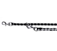 Dog Copenhagen Trixie Laisse Cavo Réglable Taille L/XL Noir/Gris