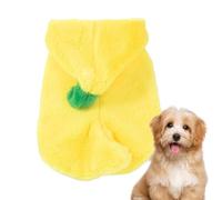 Dog Costume - Polyester Plush Cotton | Banana Dog Costume | Dress Up Clothes For Small Medium Breed Dogs Cats Halloween Christmas Spring Fall Winter Party Photo Pet Clothing