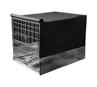 Dog Crate Cover - 41.9 Inch Waterproof Oxford Cloth | 4-Sided Protective Breathable Dog chenel, PVC Mesh For Pet Puppy Small, Medium, Large Large, Home Enclosure, Indoor, Travel, Sleep Privacy