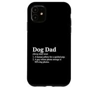 Dog Dad Funny Definition Canine Pet Parent Propriétaire Animal Coque pour iPhone 11