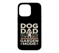 Dog Dad Garden Mode, Amateur de Chiens de Jardinage Amusant Coque pour iPhone 14 Pro Max