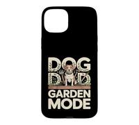 Dog Dad Garden Mode, Amateur de Chiens de Jardinage Amusant Coque pour iPhone 15 Plus