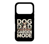 Dog Dad Garden Mode, Amateur de Chiens de Jardinage Amusant Coque pour iPhone 17 Pro