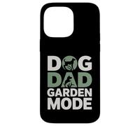 Dog Dad Garden Mode Amateur de Jardinage Amusant Coque pour iPhone 14 Pro Max