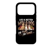 Dog Dad Life is Better with A Dog Lover Dog Lover Dog Owner Coque pour iPhone 17 Pro