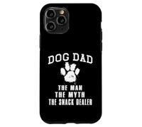 Dog Dad The Man The Myth The Snack Dealer - Amoureux des Chiens Coque pour iPhone 11 Pro