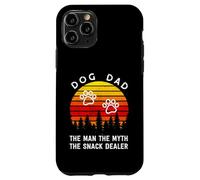 Dog Dad The Man The Myth The Snack Dealer - Amoureux des Chiens Coque pour iPhone 11 Pro