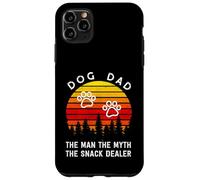 Dog Dad The Man The Myth The Snack Dealer - Amoureux des Chiens Coque pour iPhone 11 Pro Max