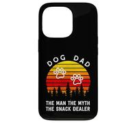 Dog Dad The Man The Myth The Snack Dealer - Amoureux des Chiens Coque pour iPhone 13 Pro