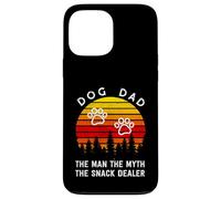 Dog Dad The Man The Myth The Snack Dealer - Amoureux des Chiens Coque pour iPhone 13 Pro Max