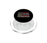 Dog Dad The Man The Myth The Snack Dealer Drapeau américain PopSockets PopGrip pour MagSafe