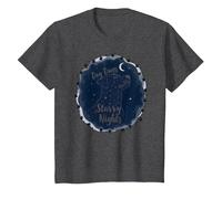 Dog Days Starry Nights Celestial Canine T-Shirt, Enfant, Chiné Foncé, 3 Ans
