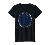 Dog Days Starry Nights Celestial Canine T-Shirt, Femme, Noir, M