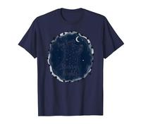 Dog Days Starry Nights Celestial Canine T-Shirt, Homme, Bleu Marine, L