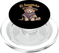 Dog Decor El Squatcho Poncho Goldendoodle Chien Goldendoodle PopSockets PopGrip pour MagSafe