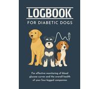 Dog Diabetes Logbook - Blood Glucose Tracker & Health Journal for Monitoring Canine Diabetes: Diabetic Dog Care Log - Insulin Record, Blood Sugar Curves, and Daily Health Tracker