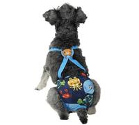 Dog Diaper - Washable Pet Protection for Male Female Dogs | Soft Breathable Fabric with Adjustable Straps, Leak Proof Design Preventing Accidents, Comfortable Fit for Puppies 9.45x5.91x0.79 in