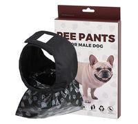 Dog Diapers, Male Puppy Diaper Pad, Adjustable Training Wraps, Leak-Proof Replacement Trash Bags for Indoor, Outdoor, Travel, Walking, Home, Car, Apartment, Medium, Large, XL