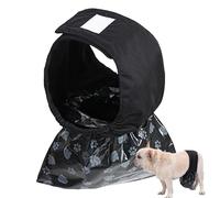Dog Diapers, Puppy Pad, Compact Adjustable Diaper with Replacement Waste Bags, Potty Trainer for Indoor, Outdoor, Travel, Walking, Home, Apartment, Car and Picnic Use
