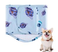 Dog Diapers, Washable Male Dog Belly Band, 0.1x10.24 inches Waterproof Soft Comfortable Wrap, Reusable Pet Pants for Housebreaking Marking Control, Small Dogs, Indoor and Outdoor