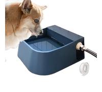 Dog Drinking Fountain - Dog Water Bowl - Automatic Dogs Water Bowl - Large Capacity Waters Dispenser For Pets | Quick Connect Auto Refill Drinkier, Outdoor Indoor Pet Hydration Feeder Station