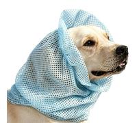Dog Ear Cover - Pet Head Net Protector for Outdoor Activities | Soft Stretch Ear Protection Sleeve with Puppies Dogs, Lightweight Comfort Accessory for Hiking Walking Camping Travel Grooming, 30x40cm